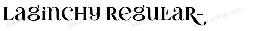 Laginchy Regular字体转换